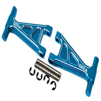 NHX RC Aluminum Rear Lower Arm Set Blue: Tamiya TT02B
