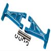 NHX RC Aluminum Rear Lower Arm Set Blue: Tamiya TT02B view 1