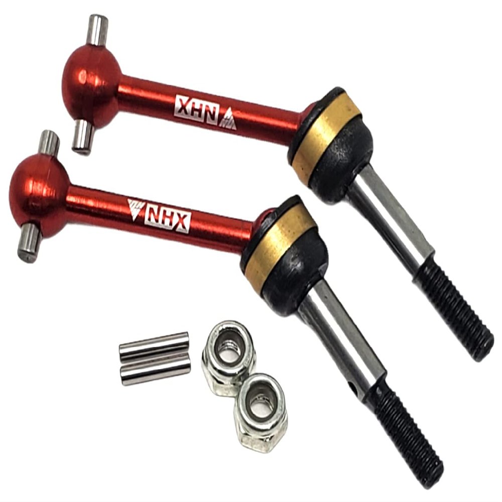 NHX CVD/Aluminum Universal Shaft Red Tamiya TT01/TT01E/TT02