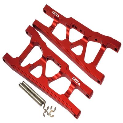 NHX RC Aluminum Front/Rear Suspension Arms Set : Slash 4x4 Stampede 4x4 Red