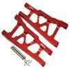 NHX RC Aluminum Front/Rear Suspension Arms Set : Slash 4x4 Stampede 4x4 Red view 1