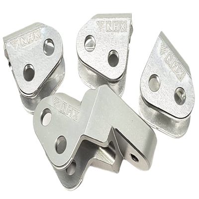 NHX RC Aluminum Link Mount Set Silver : Redcat GEN8