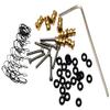 NHX RC Aluminum Mini/Micro Shock/Damper Set Blue: Axial SCX24 Front/Rear view 2
