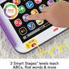 Fisher-Price Toddler Learning Toy Laugh & Learn Smart Stages Tablet with Lights & Music for Early Pretend Play, Gray, for Infants Ages 1+ Years view 3