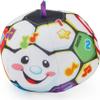 Fisher-Price Baby to Toddler Toy Laugh & Learn Singin Soccer Ball Musical Plush with Educational Phrases for Infants Ages 6+ Months view 1