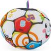 Fisher-Price Baby to Toddler Toy Laugh & Learn Singin Soccer Ball Musical Plush with Educational Phrases for Infants Ages 6+ Months view 4