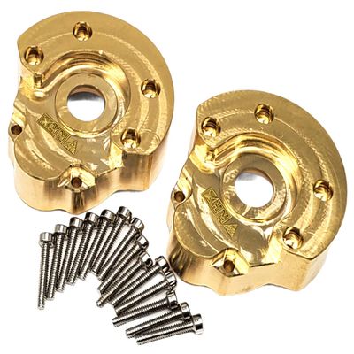 NHX RC Brass Heavy Weight Outer Portal Housing : Redcat GEN8