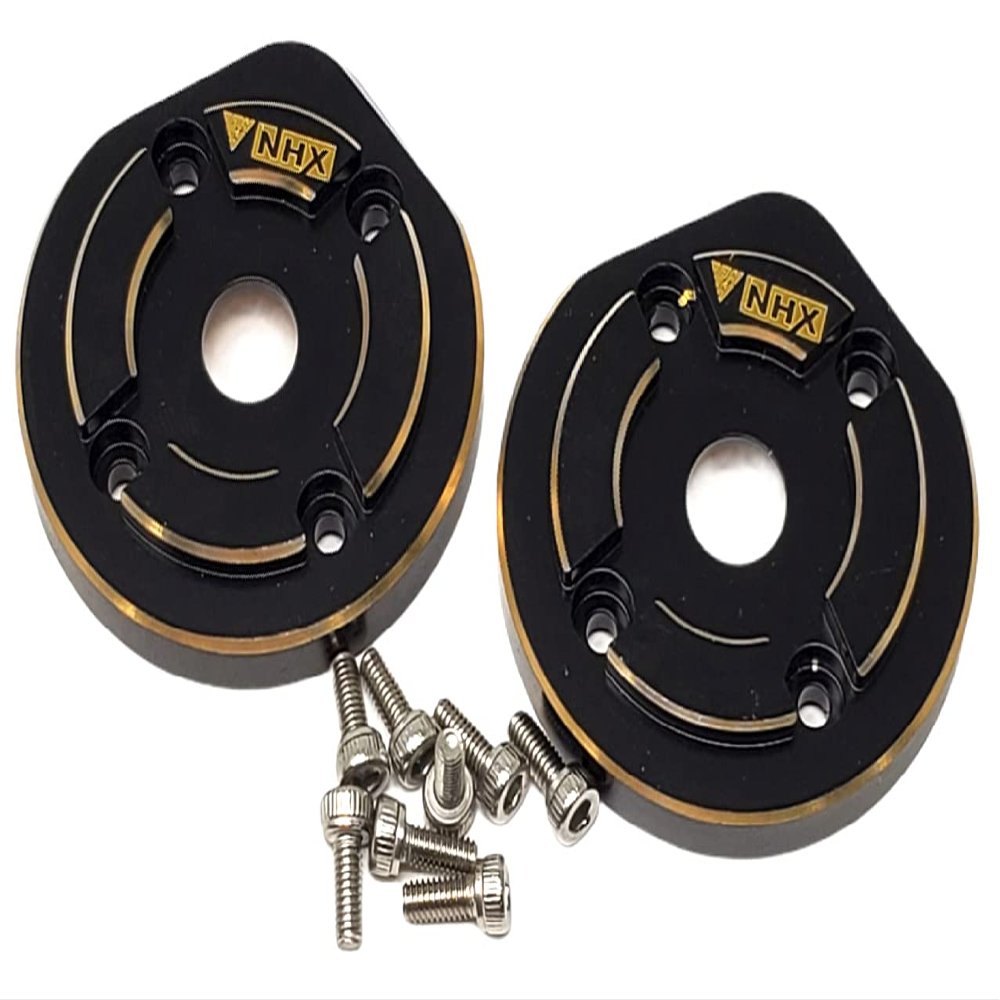 NHX Brass Outer Portal Housing Axial Capra1.9 UTB/SCX10 III