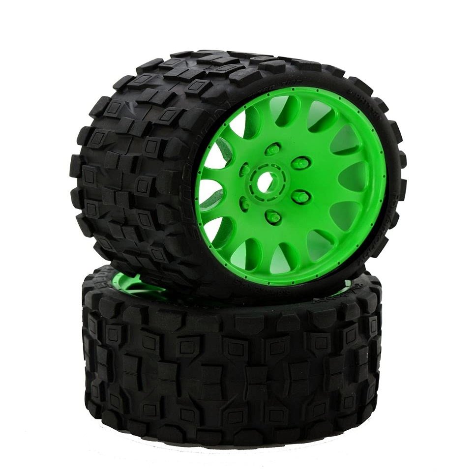 Power Hobby Powerhobby Scorpion Belted Monster Truck Tires/Wheels W