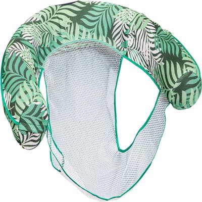 Aqua Supreme Oversized Inflatable Pool Noodle Chair  Soft Mesh Sling-Floating Chair Noodle Float  Teal Fern
