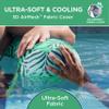 Aqua Supreme Oversized Inflatable Pool Noodle Chair  Soft Mesh Sling-Floating Chair Noodle Float  Teal Fern view 4