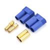Replacement Part For 1 Set Male Female RC EC5 Banana Connector 5.0mm Gold Plug view 2