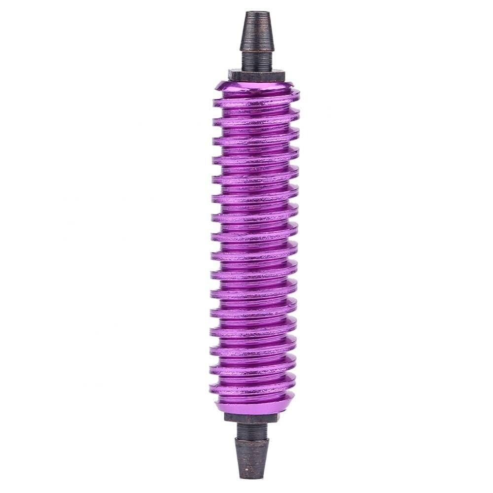 Replacement Part For 2PCS Aluminum Alloy RC Car Cooler Back Pressure Fuel Tank Cooler For RC 1/8 1/10 Nitro Car Buggy Truck - (Color: Purple)