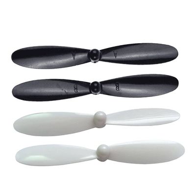 Replacement Part For Upgraded H107L X4 RC Quadcopter Airplanes Black White Rotor Propellers Blades
