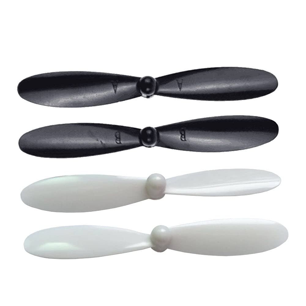 Replacement Part For Upgraded H107L X4 RC Quadcopter Airplanes Black White Rotor Propellers Blades