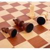 Barley Wooden Chess Set Foldable Travel Chess with Storage -Puzzle Game Board Game-Teaching Tools Beginners Kids Adults ( Color : Pine ) view 3