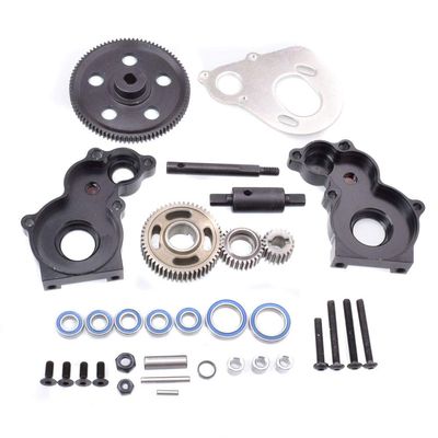 Replacement Part For Metal GearBox Set With Gear For RC 1/10 Rock Crawler 94180 18024 RGT EX86100 - (Color: 18024all-h)