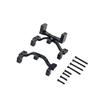 TOOYFUL Rod Seat Mount Axle Up Servo Bracket for WPL C14 / C24 Vehicles Trucks Part, Black view 4
