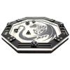 C4Labs 10" Padded Dice Rolling Tray  Printed Dragon - Octagon, White view 2