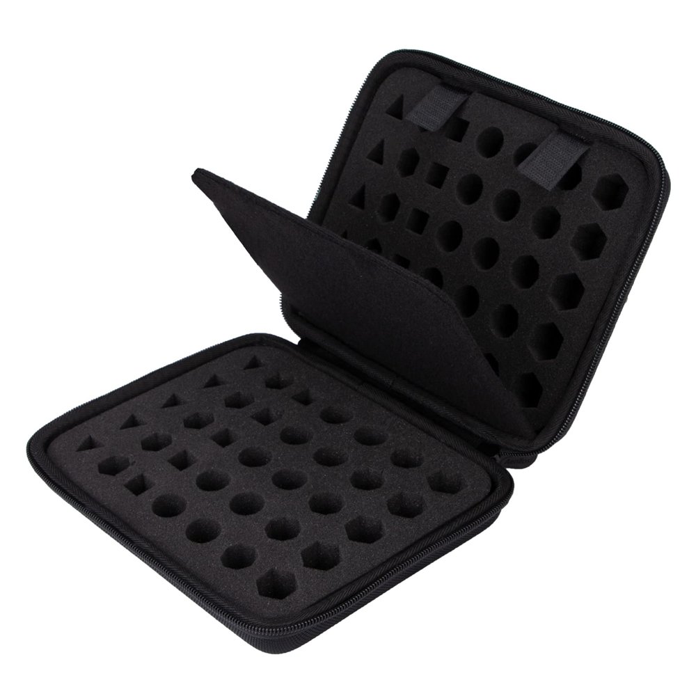 Aenllosi Hard Storage Case Compatible with DND Dice Set 70 Polyhedron Dice(Small case)