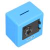 Mini Money Box Lock Box for Money Money Saving Box Kids Cash Bank Simulation Safe Box Money Storage Case Piggy Bank for Kids for Kids Students(Blue) nan view 1