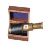 Brown Antique Spyglass Telescope with Box Handmade Collectibles Kelvin Brass Telescope (6 Inches) view 1