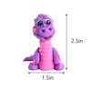Huathy Three Baby Dinosaur Cake Toppers for Baby Shower Boys Girls Forest Animals Theme Birthday Party Decor view 3
