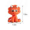 Huathy Three Baby Dinosaur Cake Toppers for Baby Shower Boys Girls Forest Animals Theme Birthday Party Decor view 4