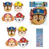 Unique Paw Patrol Birthday Party Supplies Decoration Bundle Includes 16 Kid's Party PaperMasks and 1 Dinosaur Sticker Sheet view 4