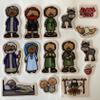 Jacob & Esau Felt Figures for Bible Flannel Board Stories 15 Precut Figures Story Guide Activity Pages view 1
