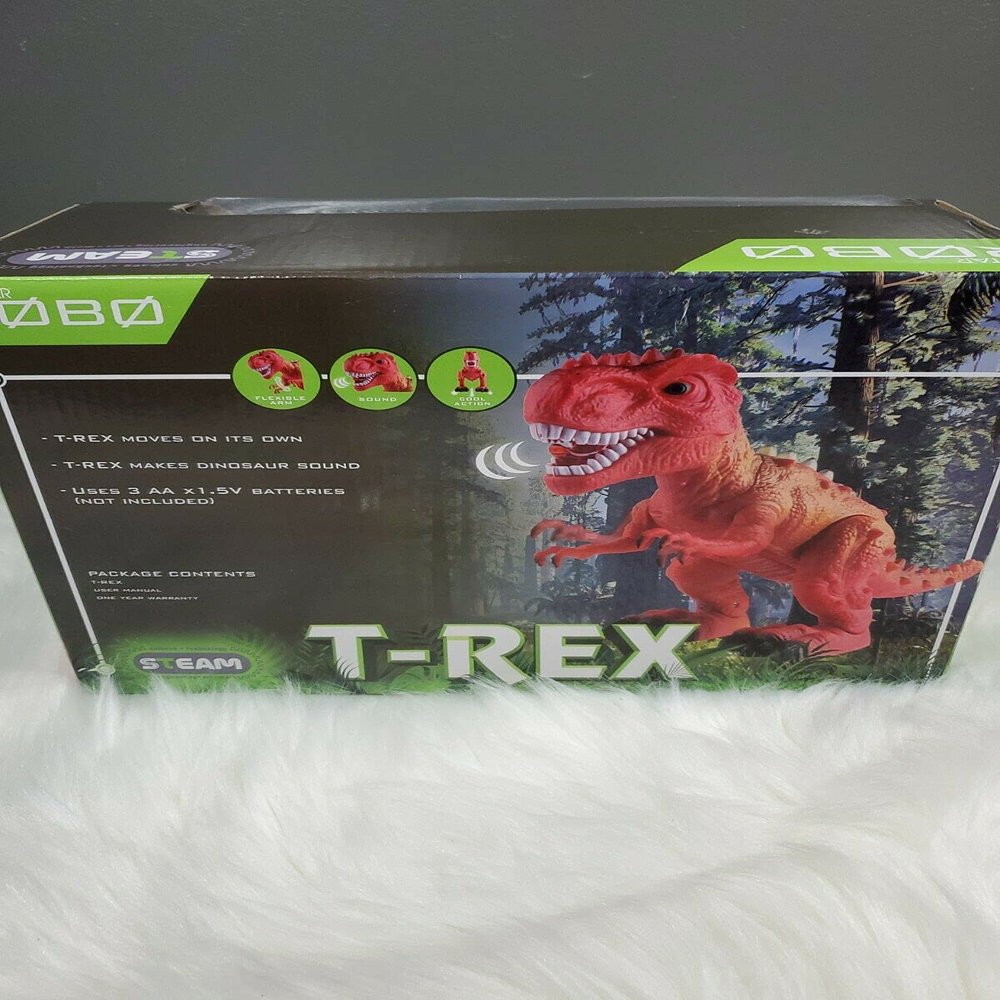 W2S T-Rex Dinosaur Red