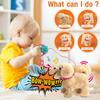 Koonie Talking Plush Golden Retriever Toy Repeats What You Say, Barks and Walks - Electronic Interactive Stuffed Puppy for Kids view 2
