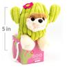 GUND The Worlds Cutest Dog Boo Itty Bitty Boo #62 Cactus Plush Stuffed Animal Dog, 5 view 2