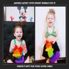Azsure Lifestyle Large Sensory Silicon Pressure Relieve Pop It Fidget Bubble Popper Rainbow Mouse view 2
