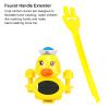 01 Faucet Handle Extender, Toddler Faucet Extension Cute Plastic for Home view 4