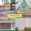 AWSAD 6mm Nylon Practical Rainbow Protection Net Railing Stairs Safety Netting Outdoor Balcony Garden FenceCustomizable Color : 15cm mesh, Size : 11m(3.33.3ft) view 2