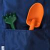 BLUE GINKGO Toddler Gardening Tools - Silicone Beach Toys, Garden Toys for Toddlers | Kids Shovel and Rake Set, Watering Can, Sand Molds | Outdoor Baby Gardening Set (Terracotta) view 4