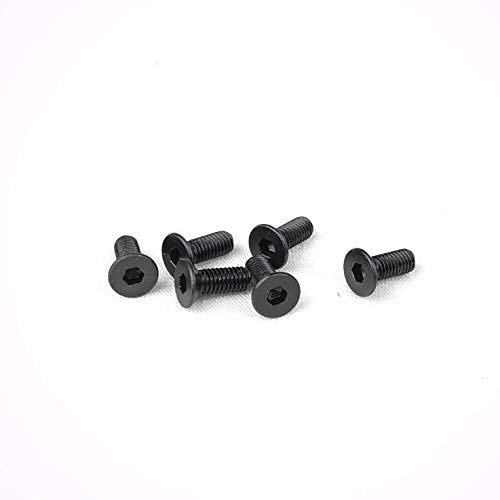 LAEGENDARY 1:10 Scale RC Cars Replacement Parts for Sprint Truck: Flat Head Hex Screw - M3x12 - Part Number - SP-1008