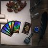 SUNHHX Tarot Cards Set, 78 Surface Laser Tarot Cards with English Instructions Book for Beginners (English Edition) view 4