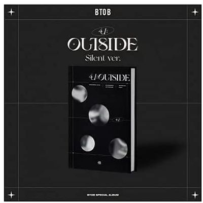 BTOB - 4U Outside [Silent ver.] (Special Album) Album+Pre Order Limited Folded Poster+CultureKorean Store Gift(Decorative Stickers, Photocards)