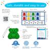 130 PCS Jumbo Magnetic Ten Frames Activity Set with Counting Bears, Math Manipulatives for Kindergarten, PreK, Preschool, Counting Bears Class Set, Math Counters Games for Kids, Homeschool Supplies view 4