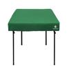 plusvivo Game Table Cover, Card Table Covers Fitted Square Felt Table Cover for Games Machine Washable - for Poker, Bridge, Mahjongg, Board Game Folding Table 36" X 36" Green view 1