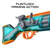 Dart Zone Retro-Shot Renegade Blaster + 18 Suction Darts + Plastic Target Set, 8+ Foam Dart Blaster view 4