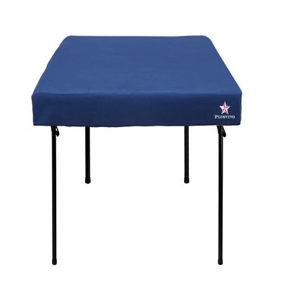Plusvivo Felt Game Table Cover - Poker, Mahjong, Bridge; Machine Washable (36" x 36" Blue)