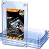 5 Pieces 4 Screw Trading Card Protector, Baseball Sleeves Card Protector, 35 Pt Acrylic Holder Clear Case for Baseball Football Sports Game Storage and Display Holders view 1