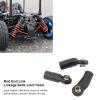 Dilwe RC Car Rod End Link Balls, 30PCS RC Tie Rod Plastic RC Rod End Balls for Axial Scx10 II 90046 90047 1/10 RC Car Crawler RC Accessories view 2