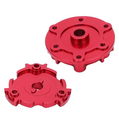 Dilwe RC Metal Cush Drive, Red Housing Cush Drive with Mounting Screws RC Cush Drive for XMAXX 8S 1/5 RC WearResistant for RC Car Accessory for 14 Years Old