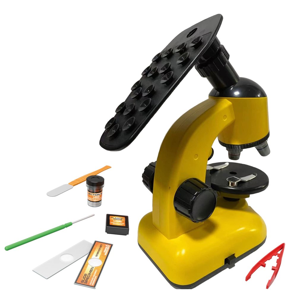 Jupiter Creations Curious Mind Microscope 2, Yellow