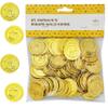St. Patrick's Pirate Gold Coins (500 Pack) Novelty Party Favors, Plastic Gold Coins Bulk view 3