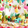 American Greetings Tropical Luau Party Supplies for BBQs and All Summer Parties, Plastic Table Covers (3-Count) view 3